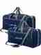 SAKSHI FASHION 70L Strolley Duffel Bag Blue - Image 2