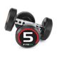 FITRXX 5kg Rubber Coated Bouncer Dumbbells Pair - Image 6