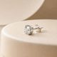 Shashank Soul Silver Magnetic Stud Earrings 4mm - Image 5