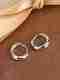 COMMON ETAIL Bali_HOOP_SLV Stainless Steel Hoop Earring - Image 5