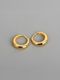 COMMON ETAIL Bali_HOOP_SLV Stainless Steel Hoop Earring - Image 7