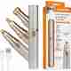 AACHARYA 2-in-1 Eyebrow Trimmer Cordless Epilator (White) - Image 7