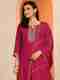 LIBAS Women Chanderi Kurta Pant Dupatta Set - Image 7