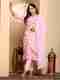 PSCHOICE Women Viscose Rayon Kurti Pant Dupatta Set - Image 7