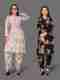 YAGNIK FASHION Women Cotton Blend Kurti Pant Set - Image 6
