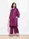 AKSHARAMERA Women Silk Blend Kurta Palazzo Set - Image 6