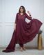 K CREATION Women Pure Cotton Kurta Palazzo Dupatta Set - Image 6