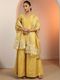 LIBAS Women Chanderi Kurta Pant Dupatta Set - Image 8