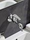 Spazio Silver Hexa Long Body Bathroom Tap - Image 8