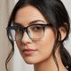 ARICKS Full Rim Square Anti Glare Glasses - Image 8