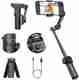 DIGITEK DSG-009F 3 Axis Foldable Gimbal with Built in Extendable Telescopic Rod 3 Axis Gimbal for Mobile (300.0) - Image 2