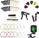 AMG Music Acoustic Guitar String Set with Capo and Tuner - Image 8