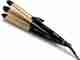 VEGA VHSCC-01 3-in-1 Hair Straightener, Curler & Crimper (Gold, Black) - Image 2