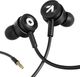 GOBOULT XO 3.5mm Jack, Extra Bass, 10mm Driver, Inline Control, IPX5 Wired Headset (Black, In the Ear) - Image 7