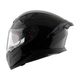 Axor Apex Solid Motorbike Helmet (Black) - Image 8