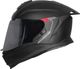 Steelbird SBH-57 Fighter Bass X Bluetooth Helmet, ISI and DOT Certified Full Face Motorbike Helmet (Glossy Black) - Image 4