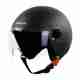 NOAX unisex full face good hard quality helm-251 Motorbike Helmet (Black) - Image 2
