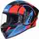 SMK Stellar Motorbike Helmet Grey Black - Image 7