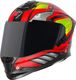 Steelbird SBA-11 Tornado Full Face Helmet Glossy Black Red - Image 4