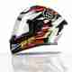 Steelbird SBA-11 Tornado Full Face Helmet Glossy Black Red - Image 2