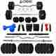 Jai shree shyam ji sports 20 kg dumbell plates set of 20 kg 2.5 - Image 3