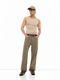 Veliume Men Wide Leg Mid Rise Light Blue Jeans - Image 7