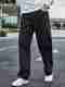 CABRRR Men Loose Fit Mid Rise Black Jeans - Image 7