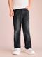 AJJ Men Baggy Fit Mid Rise Black Jeans - Image 8