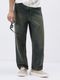The riva Men Baggy Fit High Rise Dark Green Jeans - Image 7