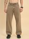 B4U Men Baggy Fit Mid Rise Blue Jeans - Image 4