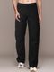 Veliume Men Wide Leg Mid Rise Black Jeans - Image 7