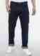 MONTREZ Men Straight Fit Mid Rise Blue Jeans - Image 5