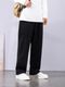 WAYKING Men Loose Fit Mid Rise Beige Jeans - Image 7