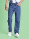 Glitchez Men Straight Fit Mid Rise Black Jeans - Image 8