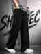 yanger boys Men Straight Fit Mid Rise Black Jeans - Image 7