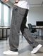 REEVA Men Straight Fit Mid Rise Black Jeans - Image 4