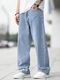 Southee Men Loose Fit Mid Rise Black Jeans - Image 7