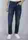 Men Slim Mid Rise Blue Jeans - Image 7