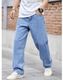 LOOKONCE Men Straight Fit Mid Rise Grey Jeans - Image 7
