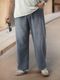 ujas Men Straight Fit Mid Rise Black Jeans - Image 4