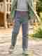 GENZ VANE Men Beige Mid Rise Straight Fit Jeans - Image 6