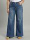 Zuya Women Wide Leg High Rise Green Jeans - Image 7