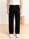 Urbano Plus Men Loose Fit Mid Rise Black Jeans - Image 8