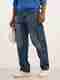 Suo Men Flared Mid Rise Blue Jeans - Image 6