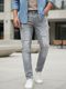 The Indian Garage Co. Men Slim Mid Rise Blue Jeans - Image 8