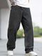 DENIM DUCH Men Grey Jeans Straight Fit Mid Rise - Image 6