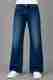 LA HOMMI Men Boot-Leg Mid Rise Light Blue Jeans - Image 7