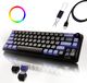 BCG 4 in 1 Mobile Game Combo Pack with RGB Mini Gaming Keyboard & Mouse Bluetooth Handheld Gaming Keyboard Compatible with Desktop, Laptop, Tablet (Multicolor) - Image 4
