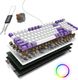 Tizum Archer Tech Lab Wired USB, Wireless Standard Gaming Keyboard Compatible with Desktop, Laptop, Mac, Tablet (White) - Image 4