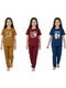 TAKKIFASHION Girls Casual T-shirt Pant Pack of 3 Multicolor - Image 3